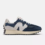 New Balance 327 系列 男女 休閒鞋-U327WRJ-D US5 藍色