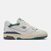 New Balance 550 系列 男女 休閒鞋-BB550PTB-D US5 白色