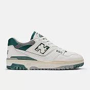 New Balance 550 系列 男女 休閒鞋-BB550VTG-D US7.5 白色