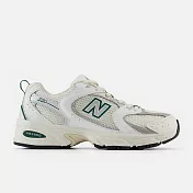 New Balance 530 系列 男女 休閒鞋-MR530SX-D US4 白色