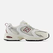 New Balance 530 系列 男女 休閒鞋-MR530SZ-D US7.5 白色