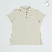 ADISI 女WINCOOL涼感乾爽機能POLO衫 AL2411015 (M-3XL)｜萊卡 彈性 吸濕排汗 快乾 防曬 抗UV 排汗衣 M 浮石米