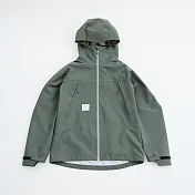ADISI 男輕薄3L防水透濕超透氣耐磨登山外套 AJ2491035 (S-3XL)｜防水 透氣 防潑水 超撥水 耐磨 三層布 L 鼠尾草