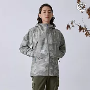 ADISI 男輕薄3L防水透濕超透氣耐磨登山外套 AJ2491035 (S-3XL)｜防水 透氣 防潑水 超撥水 耐磨 三層布 L 巴黎灰迷彩