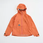 ADISI 女輕薄3L防水透濕超透氣耐磨登山外套 AJ2491036 (S-2XL)｜防水 透氣 防潑水 超撥水 耐磨 三層布 M 珊瑚橘