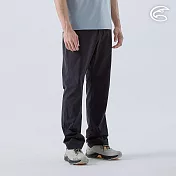 ADISI 男SORONA植物紗舒適乾爽長褲 AP2411025 (M-3XL)｜彈性 透氣 快乾 輕薄 環保 抗汙 XL 碳黑