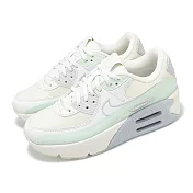 Nike 休閒鞋 Air Max 90 LV8 女鞋 白 綠 氣墊 厚底 增高 運動鞋 HF0782-102