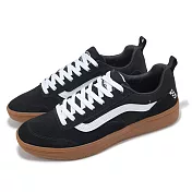 Vans 滑板鞋 Zahba 男鞋 女鞋 黑 白 膠底 麂皮 拼接 休閒鞋 板鞋 VN0007QQB9M
