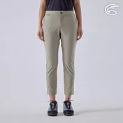 ADISI 女SORONA植物紗舒適乾爽裸踝褲 AP2411026 (S-2XL)｜彈性 透氣 快乾 輕薄 環保 抗汙 M 橡樹卡