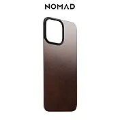 美國NOMAD Horween磁性皮革背板<BR>iPhone 16 Pro Max(6.9＂) 棕