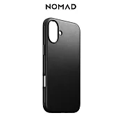 美國NOMAD 摩登Classic皮革保護殼<BR>iPhone 16(6.1＂) 黑