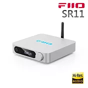 FiiO SR11  Wi-Fi 無線音樂串流播放器-銀色款