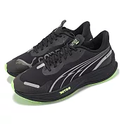 Puma 慢跑鞋 Velocity Nitro 3 GTX 男鞋 黑 綠 防水 氮氣中底 緩衝 運動鞋 37980101