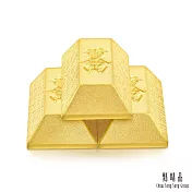 【點睛品】黃金萬兩 3兩 珍藏黃金金磚 計價黃金(1兩x3塊)