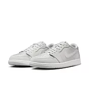 NIKE AIR JORDAN 1 RETRO LOW OG 男休閒鞋-灰-CZ0790002 US8 灰色