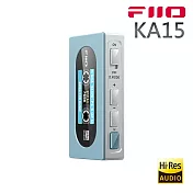 FiiO X Jade Audio KA15 隨身型解碼耳機轉換器-天空藍款