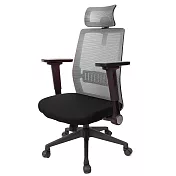 GXG 高背半網 電腦椅 (4D平面摺疊手) TW-8160 EA1H