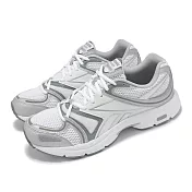 Reebok 休閒鞋 Premier Road Plus VI 男鞋 白 灰 緩衝 拼接 復古跑鞋 100200964 25cm WHITE/GREY1/METAL