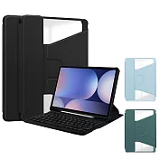 □360度旋轉 筆槽設計 可放無線鍵盤□三星 SAMSUNG Galaxy Tab S10+ PLUS 12.4吋 SM-X820 X826 平板保護套 多角度調整 皮套 綠色