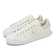 adidas 休閒鞋 Stan Smith W 女鞋 米白 金 史密斯 三葉草 愛迪達 IF6996