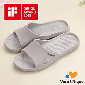 維諾妮卡 SilicStep 矽晶減塑類氣墊家居拖鞋 XL 米灰
