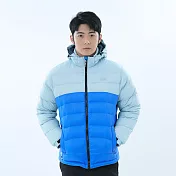 【遊遍天下】男款經典款防潑水防風保暖羽絨外套GJ22047 / 2色 (GJ22047) 3XL 藍色