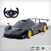 【瑪琍歐玩具】1:14 Pagani Zonda R 遙控車/38110  黑