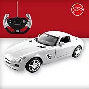 【瑪琍歐玩具】1:14 Mercedes Benz SLS AMG 遙控車-47600 白