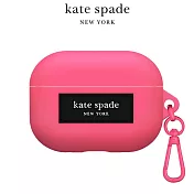 Kate Spade AirPods Pro 1/2代保護殼套 泡泡粉紅