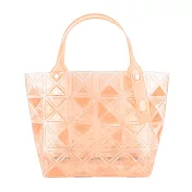 ISSEY MIYAKE 三宅一生 BAOBAO DAZZLE 4x6透明手提袋 橙