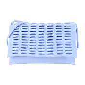 ISSEY MIYAKE 三宅一生 GG系列 MOKKO 翻蓋包 (小) 淺藍紫