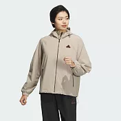 ADIDAS WV JKT 女休閒外套-JJ1128 L 白色