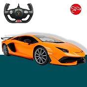【瑪琍歐玩具】1:14 藍寶堅尼Aventador SVJ 遙控車/96000  橙