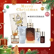 ESTEE LAUDER 雅詩蘭黛 全方位特潤年輕煥采保養組[特潤+原生露+膠原霜+潔面乳+眼霜+提袋]-聖誕交換禮物-百貨公司貨