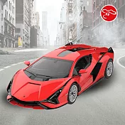 【瑪琍歐玩具】2.4G 1:14 藍寶堅尼 Sian 遙控車/97700  紅