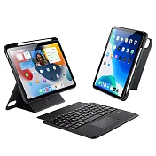 DUX DUCIS Apple 蘋果 iPad 10.9 (2022/10代) DK 鍵盤保護套(背光版) 平板保護套 實體鍵盤套 磁吸保護套 注音 倉頡 -黑色