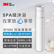 3M SF500 ShowerCare 除氯蓮蓬頭替換濾心(4入)