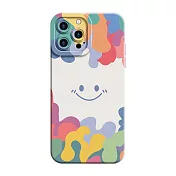 【立元】TPU微笑手機防摔殼 iPhone 16 plus 白色
