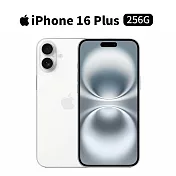 Apple iPhone 16 Plus 256G 6.7吋 手機 (白)