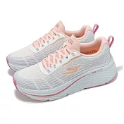 Skechers 慢跑鞋 Max Cushioning Elite 2.0 女鞋 粉 厚底 緩衝 運動鞋 129625WBLP 25.5cm WHITE/BLUE/PINK