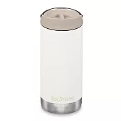 美國Klean Kanteen TK Wide寬口不鏽鋼保溫瓶355ml-奶油白