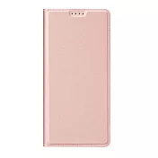 DUX DUCIS SAMSUNG 三星 Galaxy S24 FE SKIN Pro 皮套 側翻皮套 插卡 可立 保護套 手機套 -粉色