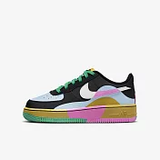 Nike Air Force 1 Lv8 2 GS [FJ3288-001] 大童 休閒鞋 運動 經典 反光 多色