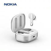 【Nokia 諾基亞】ANC降噪 真無線藍牙耳機 三色可選 (E3511) 銀河白