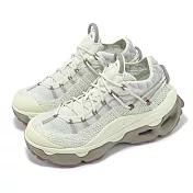 Nike 休閒鞋 Wmns Air Max Flyknit Venture 女鞋 米白 紫 厚底 老爹鞋 FD2110-003