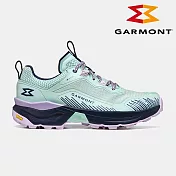 GARMONT 女款 GTX 低筒越野疾行健走鞋 9.81 Engage WMS 002878 (S05021)｜黃金大底 GoreTex 防水透氣 疾速健行 越野跑 UK4.5 淺藍-紫