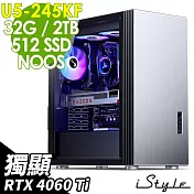 iStyle U800T 水冷工作站 (Ultra 5-245KF/Z890/32G/2TB+512G SSD/RTX4060Ti-8G/850W/FD)