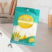 百研/指尖強化家事手套-12雙入 M 白黃色