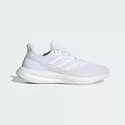 Adidas Pureboost 23 Wide [IF8064] 男女 慢跑鞋 運動 路跑 寬楦 緩震 耐磨 透氣 白