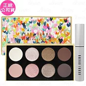 BOBBI BROWN 芭比波朗 8色眼影盤組 Kerri Rosenthal聯名限定版(微煦眼影1.4g*4+金屬光燦眼影1.4g*4+煙燻電眼睫毛膏6ml)(公司貨)